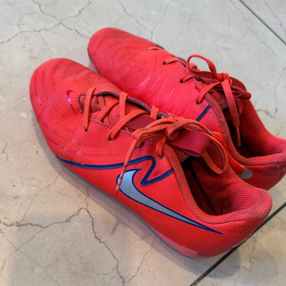 Nike Kids Red and Blue Sneakers